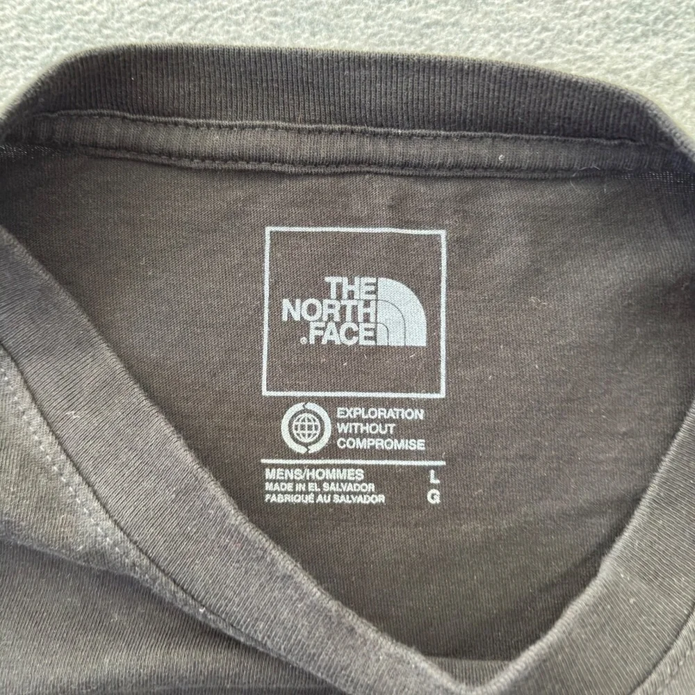 The North Face Mens Black Box Logo Graphic Short Sleeve T-Shirt Large NF0A4762